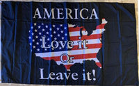 America Love It or Leave It 3'x5' Flag