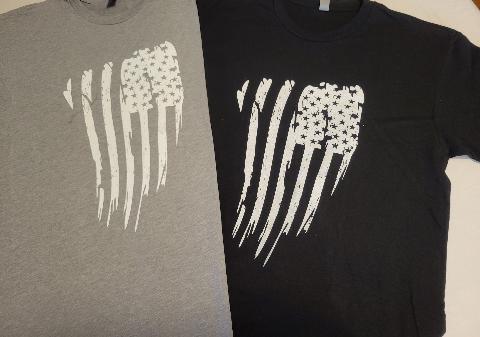 Draped Flag T-Shirt