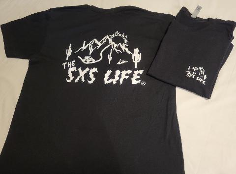 The SXS Life Unisex T-Shirt - Black