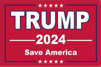 Trump 2024 Save America 3'X5' Flag