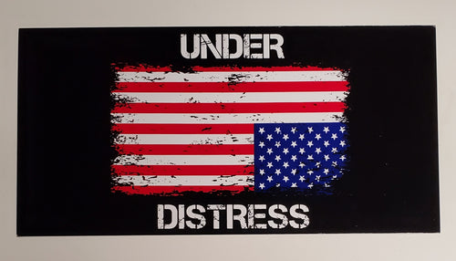 Under Distress American Flag