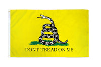 Don't Tread On Me Gadsden (Yellow) Flag 3x5ft Poly Flag